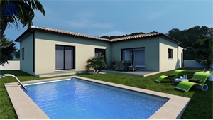 villa à la vente -   34410  SERIGNAN, surface 121 m2 vente villa - UBI430043675